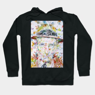 WILLIAM S. BURROUGHS watercolor portrait .1 Hoodie